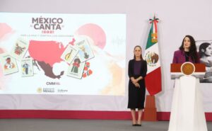 Sheinbaum lanza segunda edición de “México Canta” para impulsar música sin apología de la violencia Sheinbaum lanza segunda edición de “México Canta” para impulsar música sin apología de la violencia