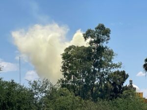 Nube amarilla emerge de la Refinería de Salamanca y activa protocolos de inspección Nube amarilla emerge de la Refinería de Salamanca y activa protocolos de inspección