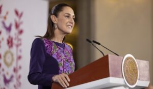 Sheinbaum respalda a Marina del Pilar tras difusión de audio; dice que no está confirmada la identidad de su interlocutor Sheinbaum respalda a Marina del Pilar tras difusión de audio; dice que no está confirmada la identidad de su interlocutor