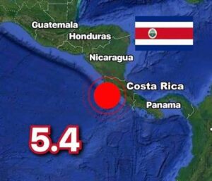 Dos fuertes sismos sacuden Costa Rica durante la madrugada Dos fuertes sismos sacuden Costa Rica durante la madrugada