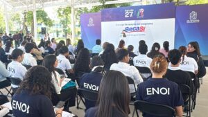 Entregan apoyos de BecaSí a estudiantes de la ENOI en Irapuato Entregan apoyos de BecaSí a estudiantes de la ENOI en Irapuato