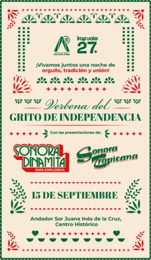 Irapuato prepara gran fiesta por el Grito de Independencia con La Sonora Dinamita y La Sonora Tropicana Irapuato prepara gran fiesta por el Grito de Independencia con La Sonora Dinamita y La Sonora Tropicana