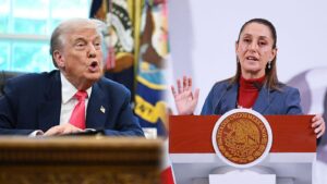 «México es el epicentro de la violencia de los cárteles»: Trump exige a Sheinbaum «recuperar el control» del país «México es el epicentro de la violencia de los cárteles»: Trump exige a Sheinbaum «recuperar el control» del país
