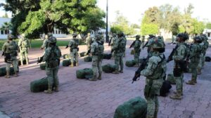 Refuerzan seguridad en Guanajuato con 300 elementos del Ejército Mexicano Refuerzan seguridad en Guanajuato con 300 elementos del Ejército Mexicano