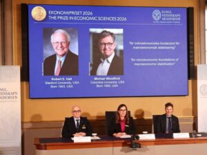 Otorgan el Nobel de economía dos pioneros de nuevos modelos para afrontar mejor la crisis Otorgan el Nobel de economía dos pioneros de nuevos modelos para afrontar mejor la crisis