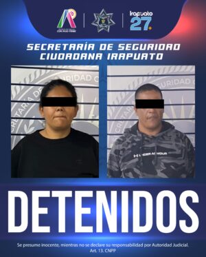 Detienen a dos personas por presunto robo de alimento para mascotas en Irapuato Detienen a dos personas por presunto robo de alimento para mascotas en Irapuato