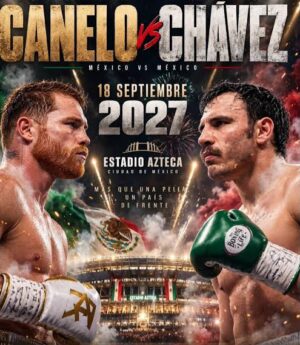 ‘Canelo’ Álvarez ignora reto del hijo de Julio César Chávez para pelear en el Azteca y desatan burlas en redes ‘Canelo’ Álvarez ignora reto del hijo de Julio César Chávez para pelear en el Azteca y desatan burlas en redes