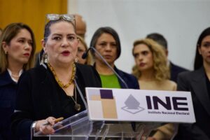 Guadalupe Taddei renuncia a la presidencia del INE; Sheinbaum avala la salida y exige que la investigación continúe: «No podía haber esta sombra de conflicto de interés» Guadalupe Taddei renuncia a la presidencia del INE; Sheinbaum avala la salida y exige que la investigación continúe: «No podía haber esta sombra de conflicto de interés»